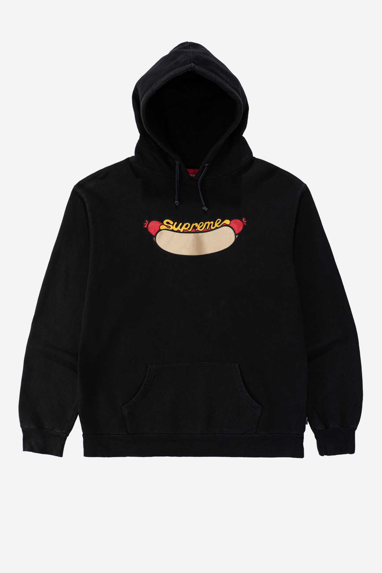 Supreme hot dog hoodie sale