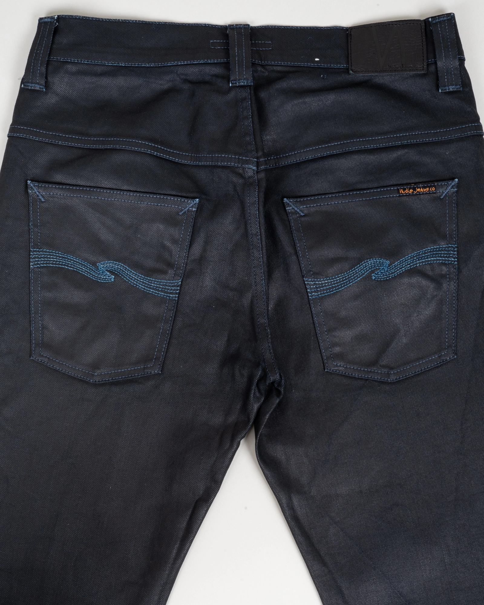 31-32] Nudie jeans Tape ted Dry black indigo (누디진 테입테드 