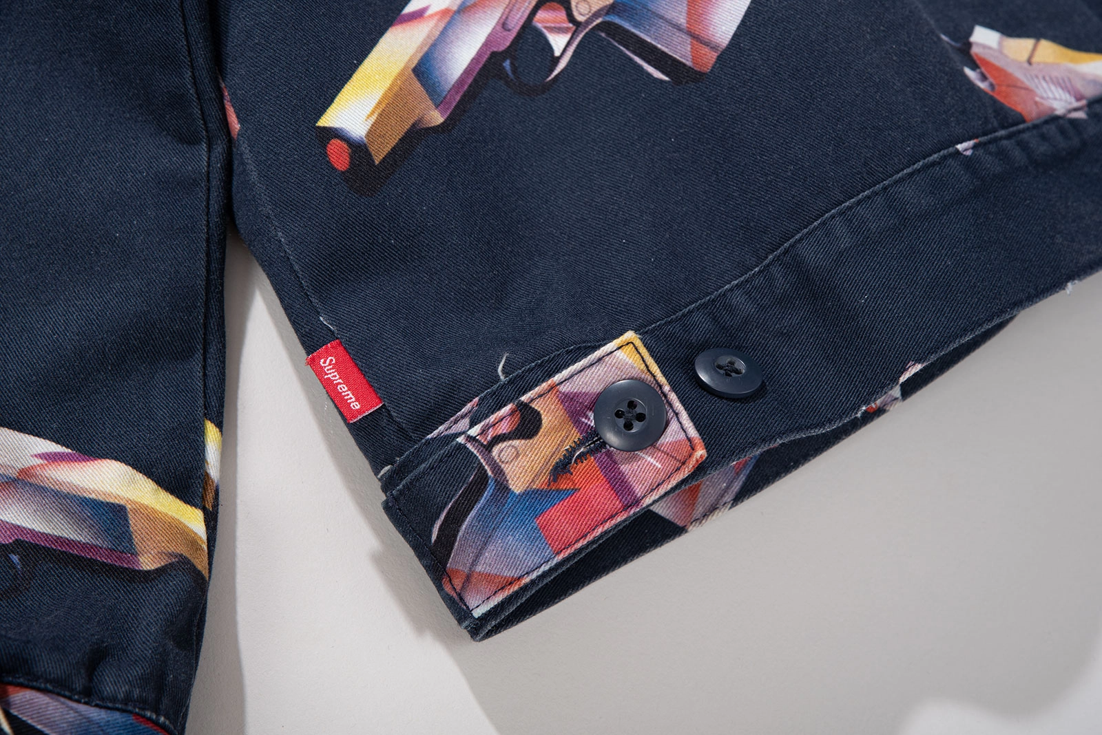 105] SUPREME 16SS MENDINI GUN JACKET No. 3159 : 월드피스 다이어트
