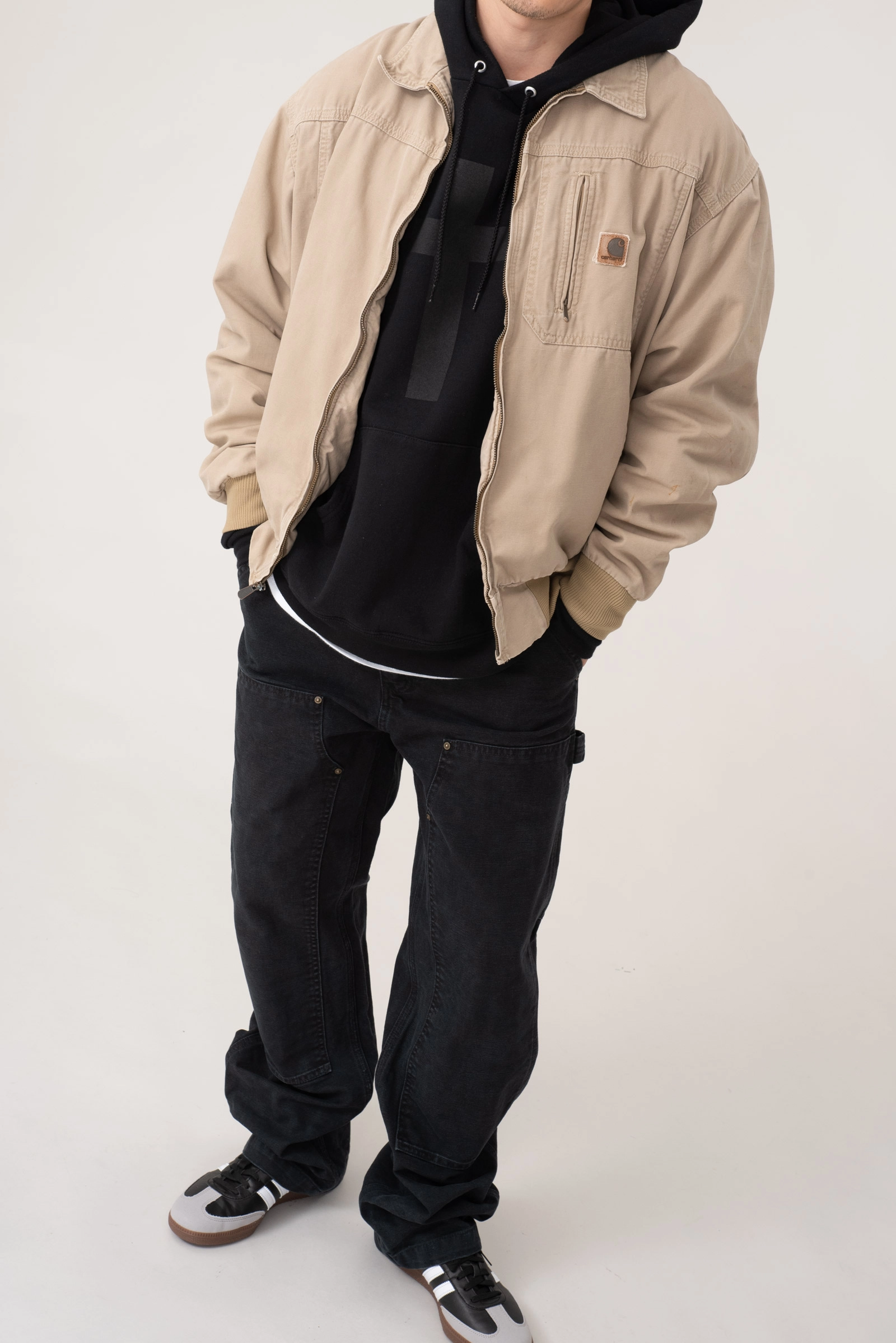 105] 90 s Carhartt J163 Wylie Jacket No. 3268 : 월드피스 다이어트