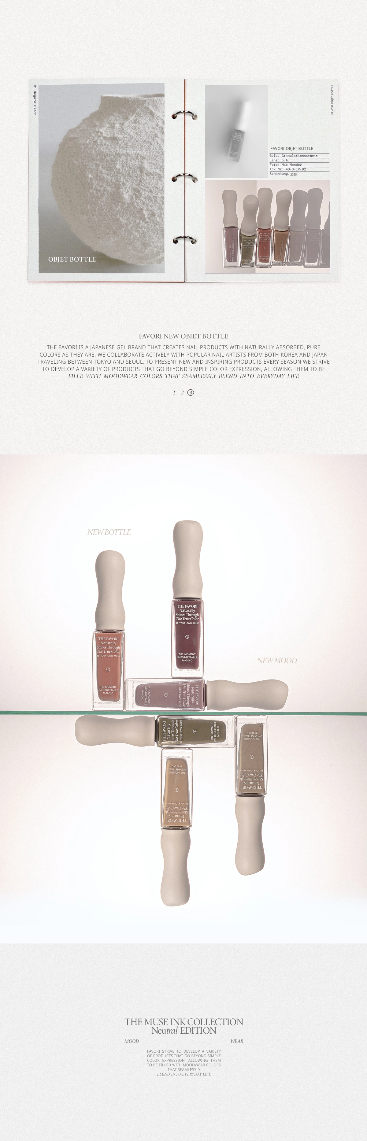 Elegant Nail Art using The Muse Neutral Edition