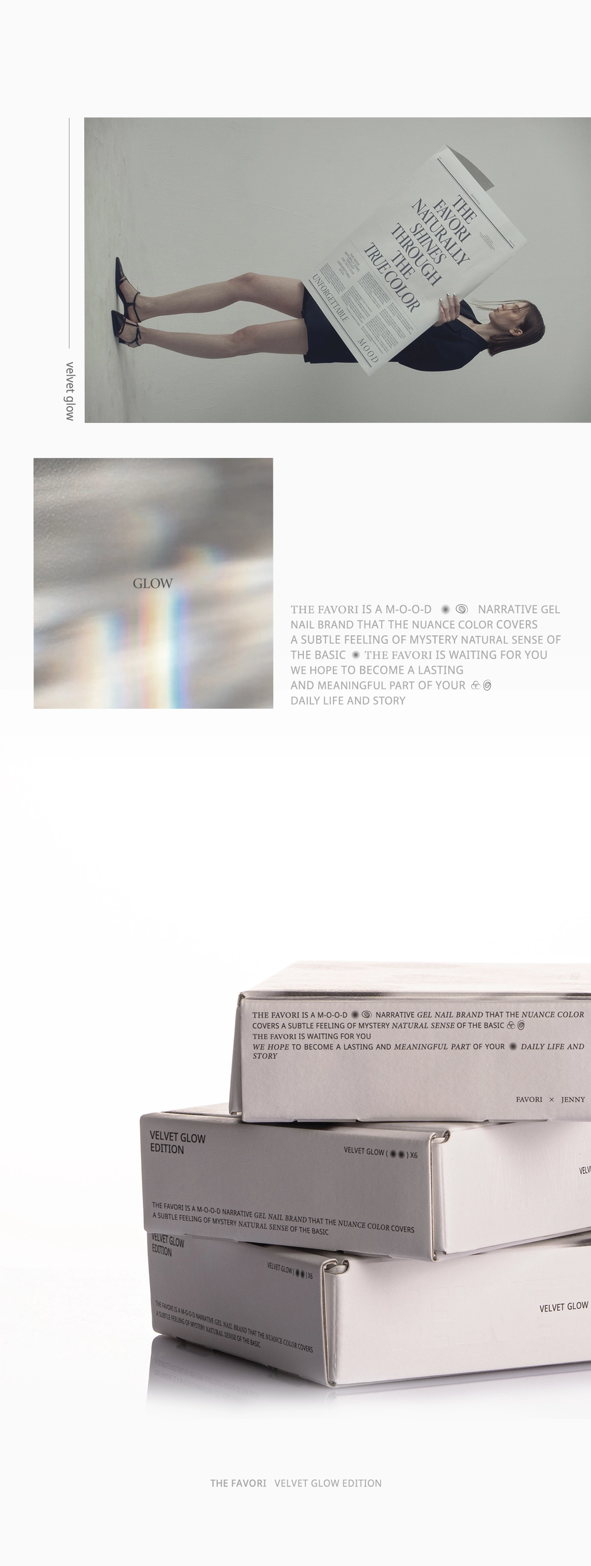 THE FAVORI Velvet Glow Magnet Ver.1 Features