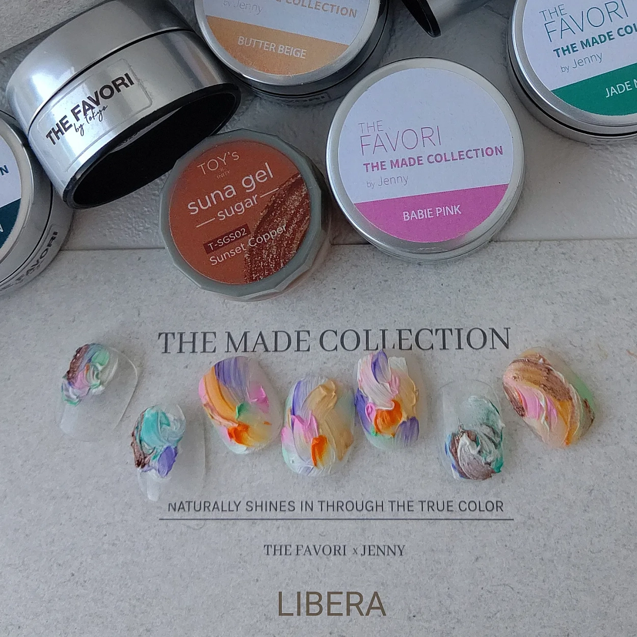 The Favori made collection クリームジェルセット ジェルネイル