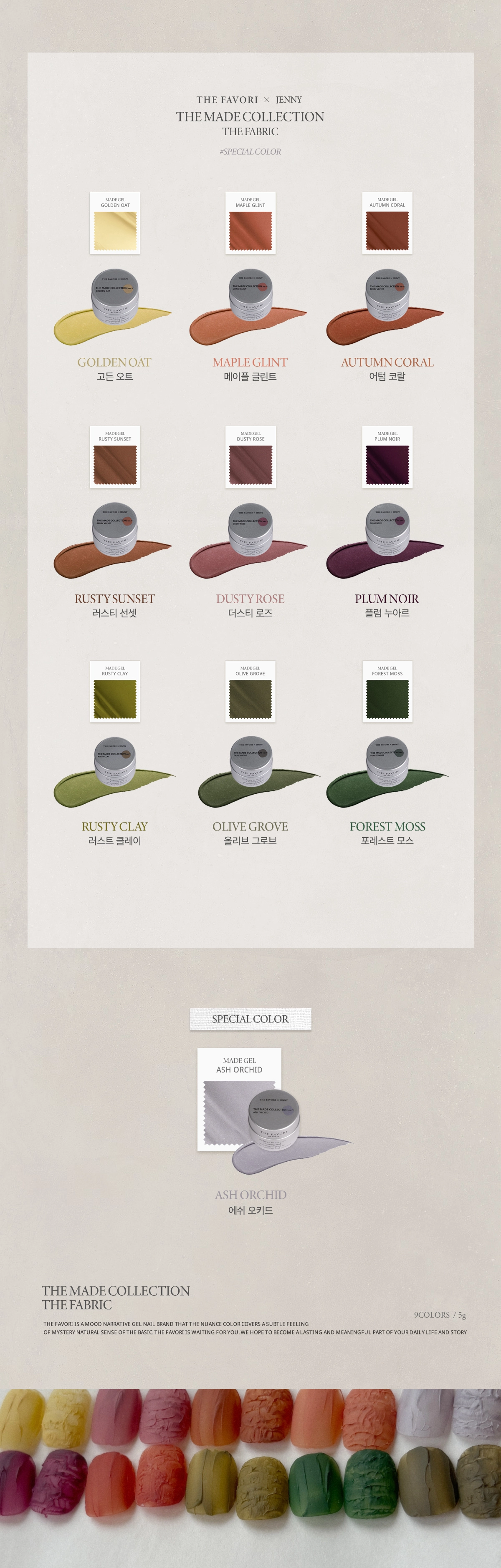 THE FAVORI Made Collection Ver.5 Packaging