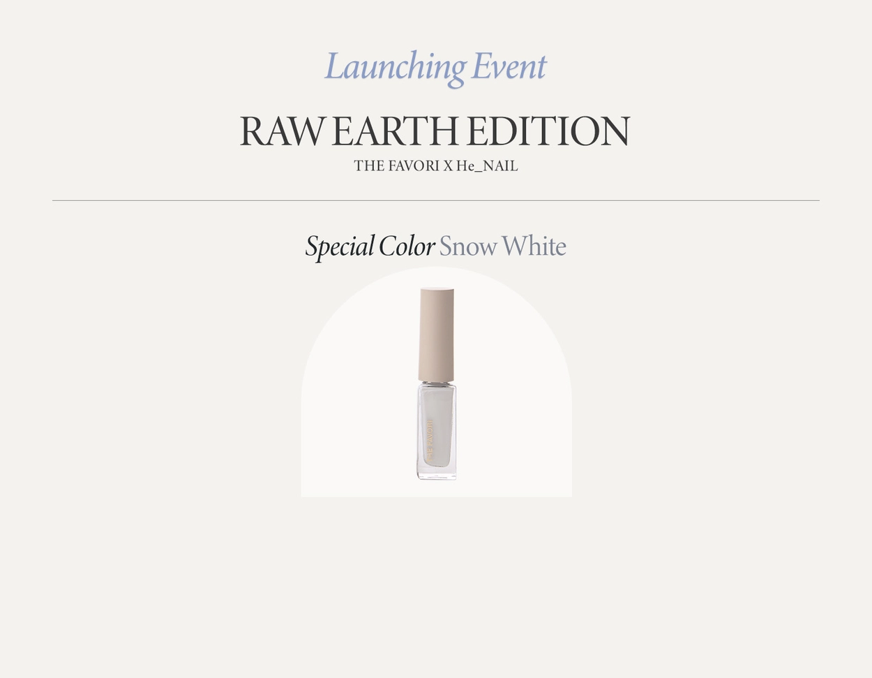 RAW EARTH EDITION : thefavorijp