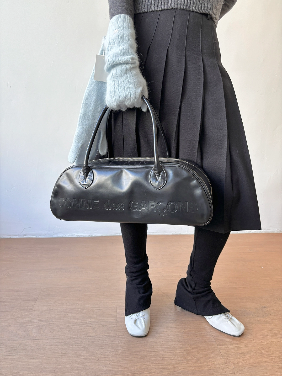 COMME DES GARCONS BOSTON BAG : oaens