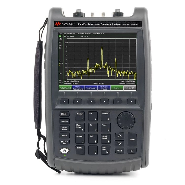 KEYSIGHT N9938A FIELDFOX 핸드형 마이크로웨이브 스펙트럼 분석기, 26.5 GHz 썸네일