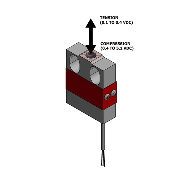 FUTEK QLA409 Custom Female Thread Mounted Load Cell 썸네일