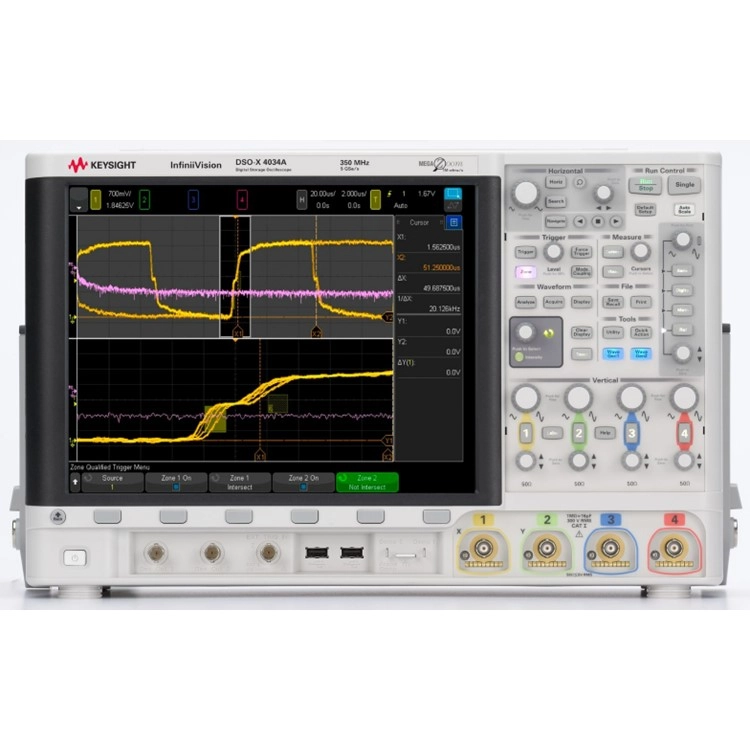 KEYSIGHT DSOX4034A 오실로스코프: 350 MHz, 아날로그 4채널 썸네일