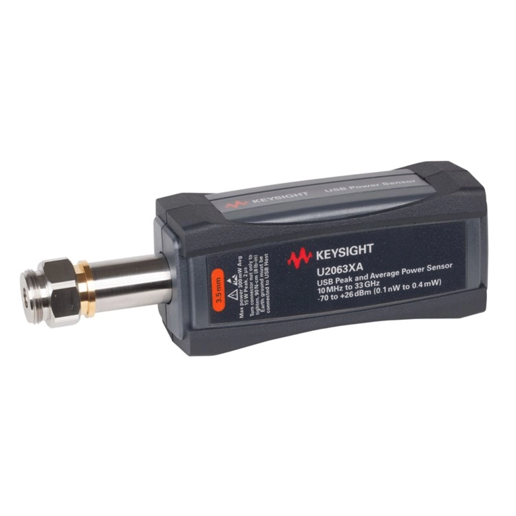 KEYSIGHT U2063XA 10 MHz ~ 33 GHz USB 광범위한 동적 범위 평균 및 피크 전력 센서 썸네일