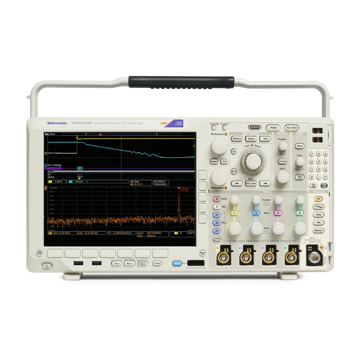 TEKTRONIX MDO4000 오실로스코프 시리즈 썸네일