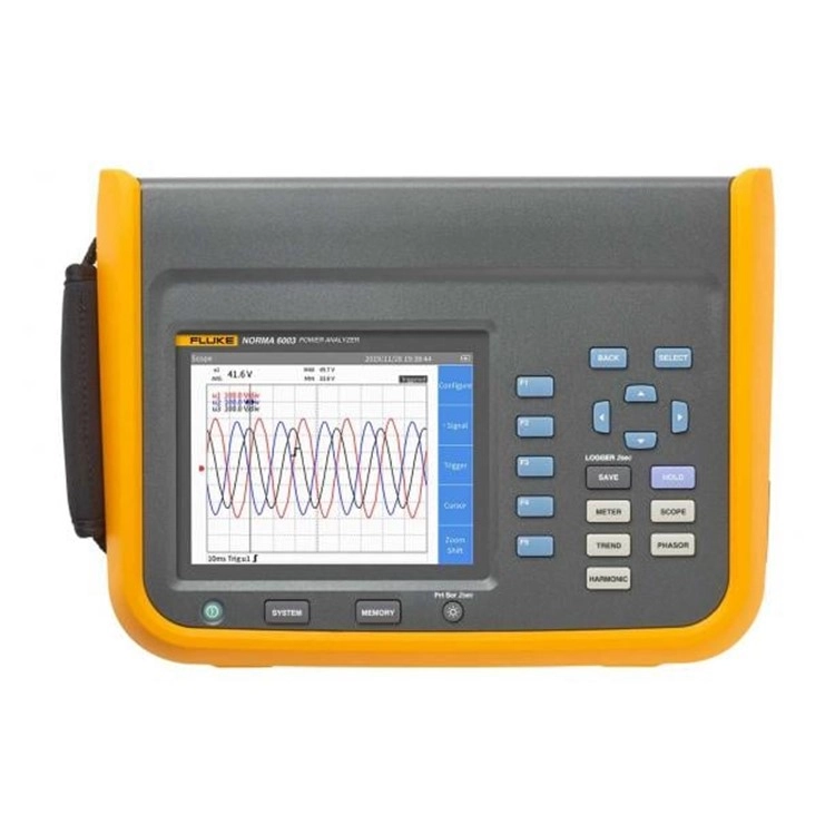 FLUKE NORMA6004+ 휴대용 전력 분석기 이미지