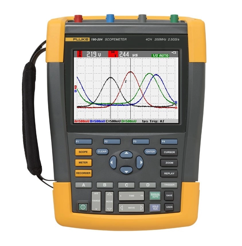 FLUKE 190-504 스코프미터 500MHz 4채널 핸디형스코프 이미지