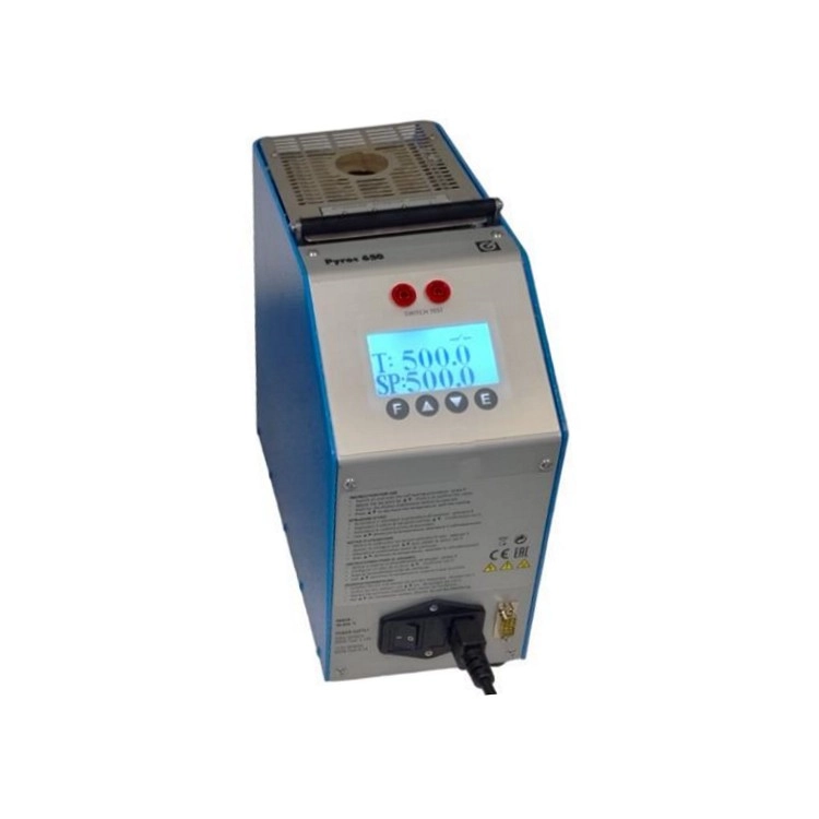 GIUSSANI PYROS 650 LCD 디스플레이 포터블 온도 교정기 (15~650°C) 썸네일