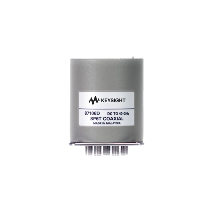 KEYSIGHT 87106D 멀티포트 전기기계 동축 스위치, DC ~ 40 GHz, SP6T 이미지