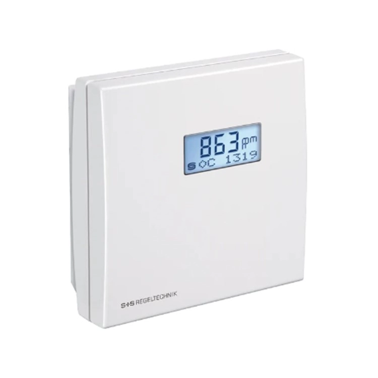 S+S RFTM-PS-LQ-CO2-Modbus 습도, 온도, 미세먼지(PM), 공기질(VOC) 및 CO2를 감지하는 실내 센서 이미지