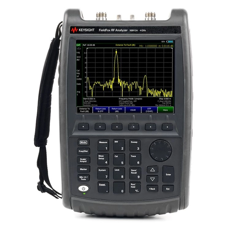 KEYSIGHT N9913A FIELDFOX 핸드형 RF 분석기, 4 GHz 이미지