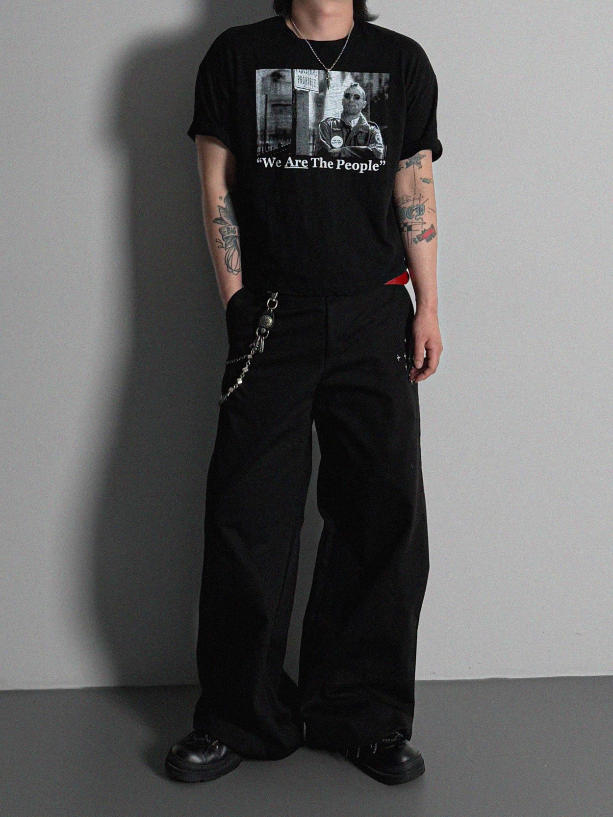 復古計程車短款半身T卹