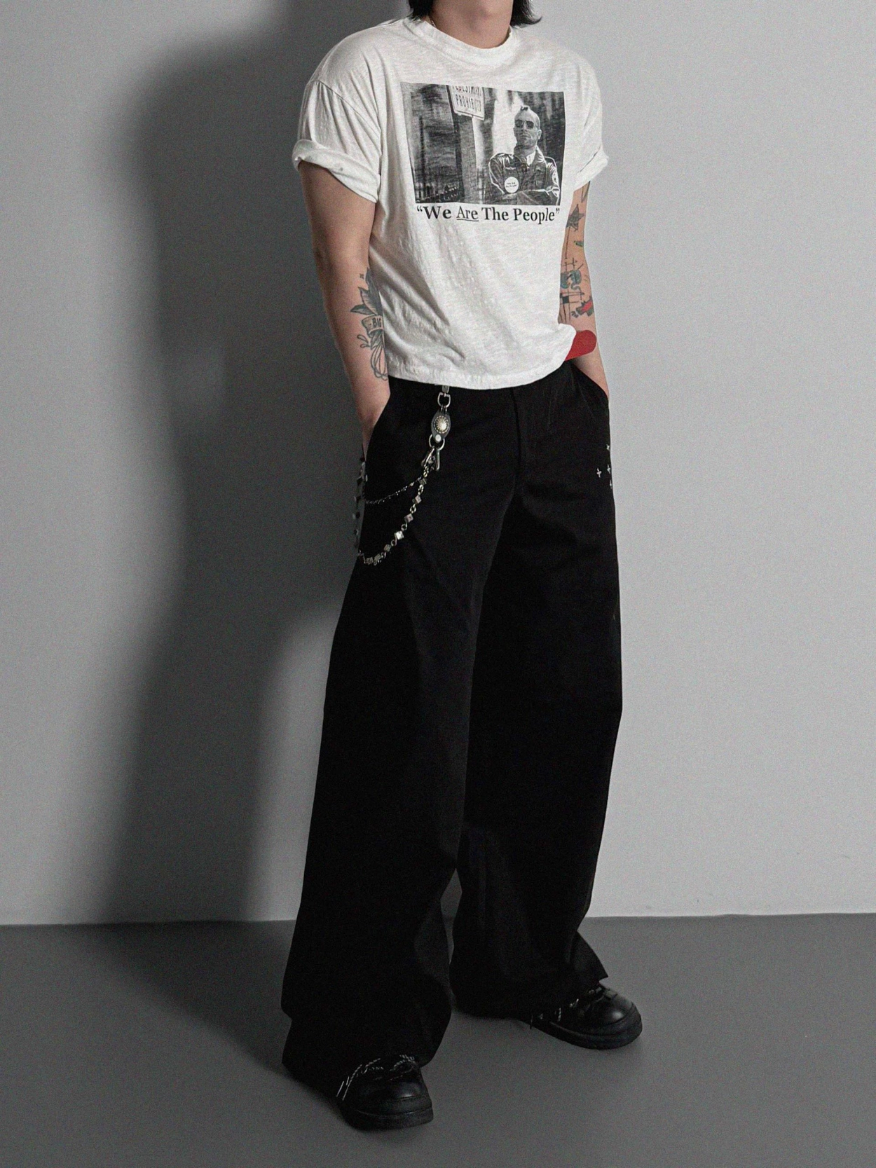 復古計程車短款半身T卹