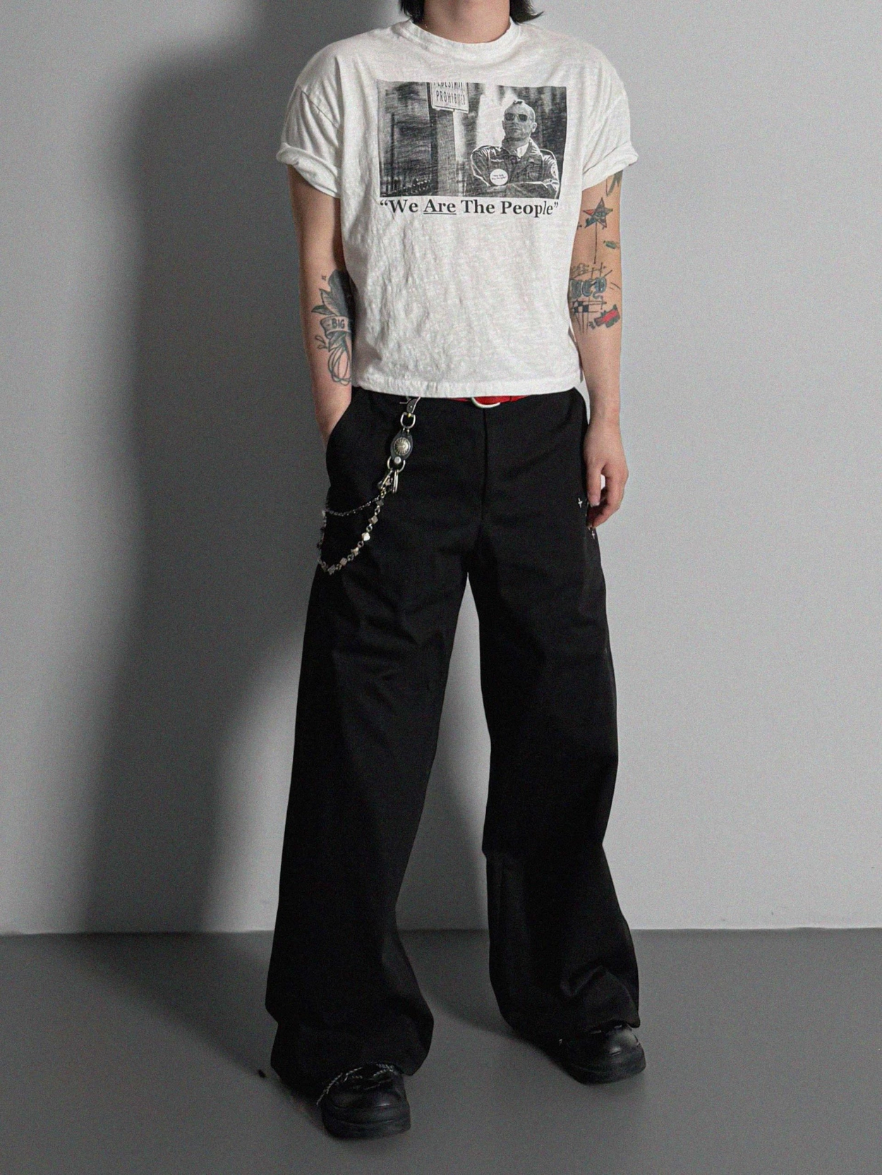 復古計程車短款半身T卹