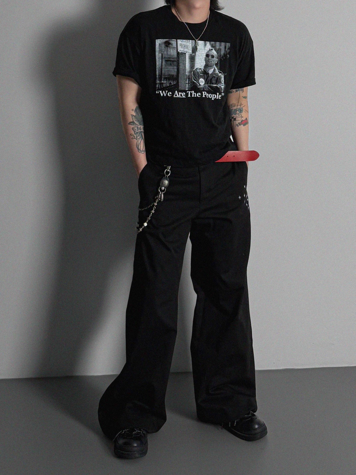 復古計程車短款半身T卹