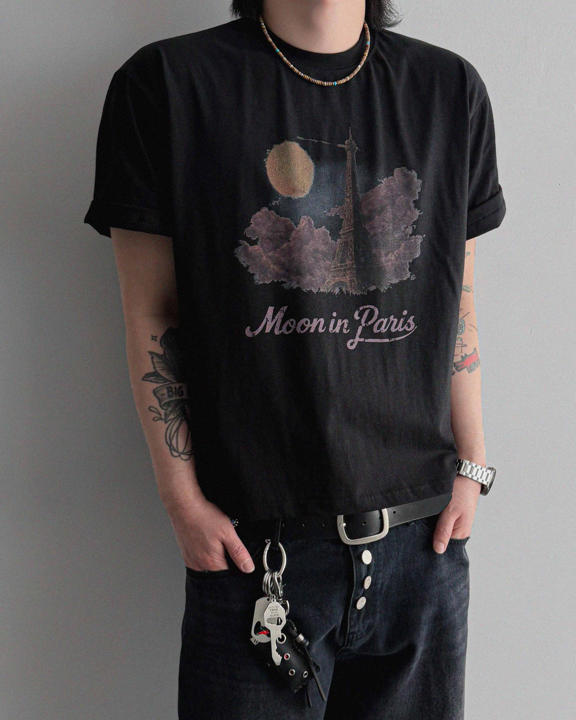 Paris moon crop half t