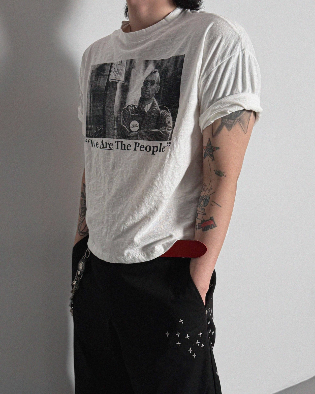 復古計程車短款半身T卹