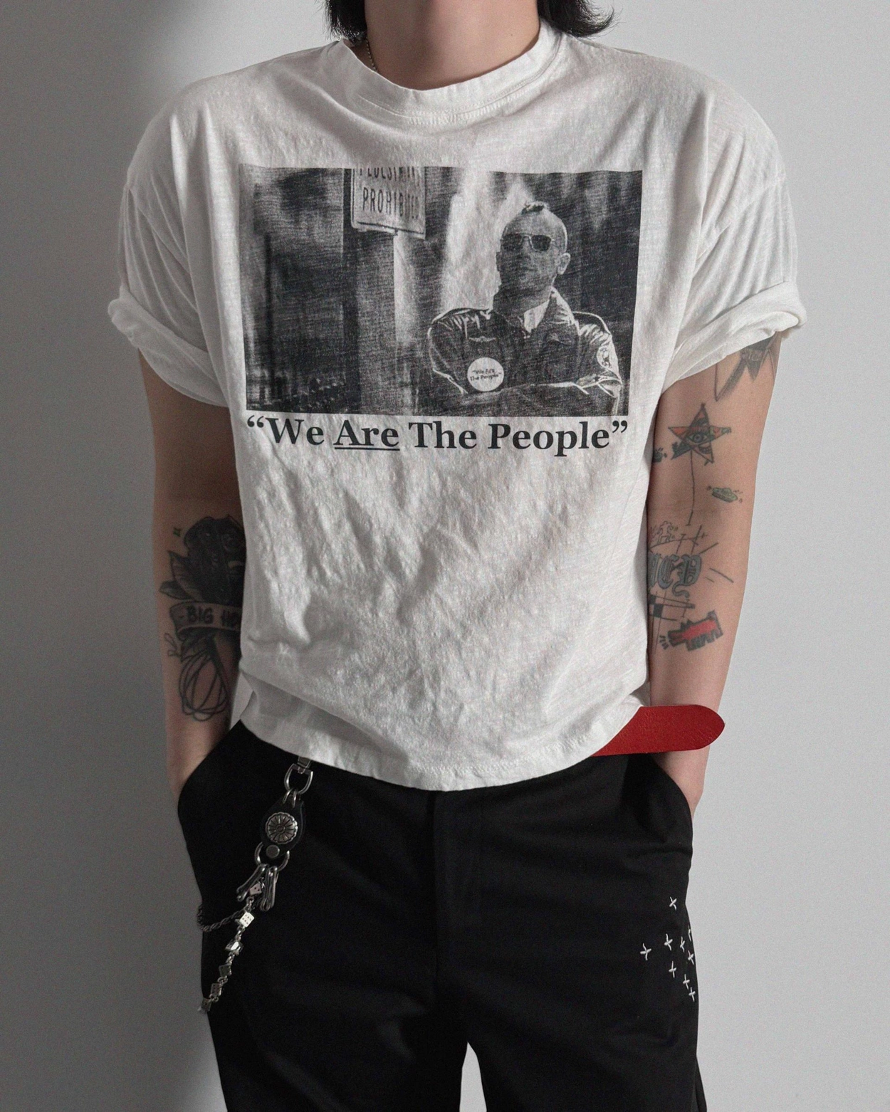 復古計程車短款半身T卹