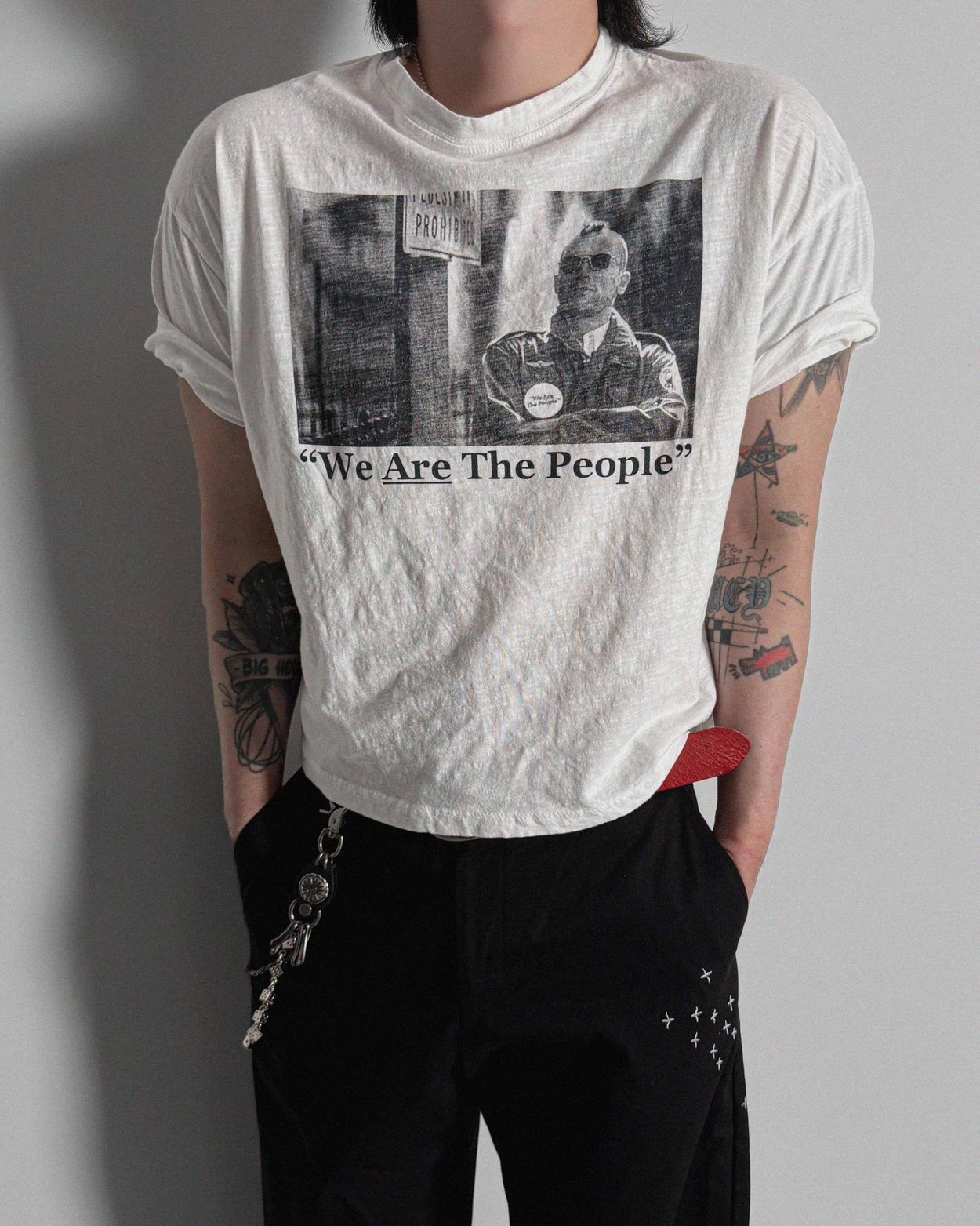 復古計程車短款半身T卹