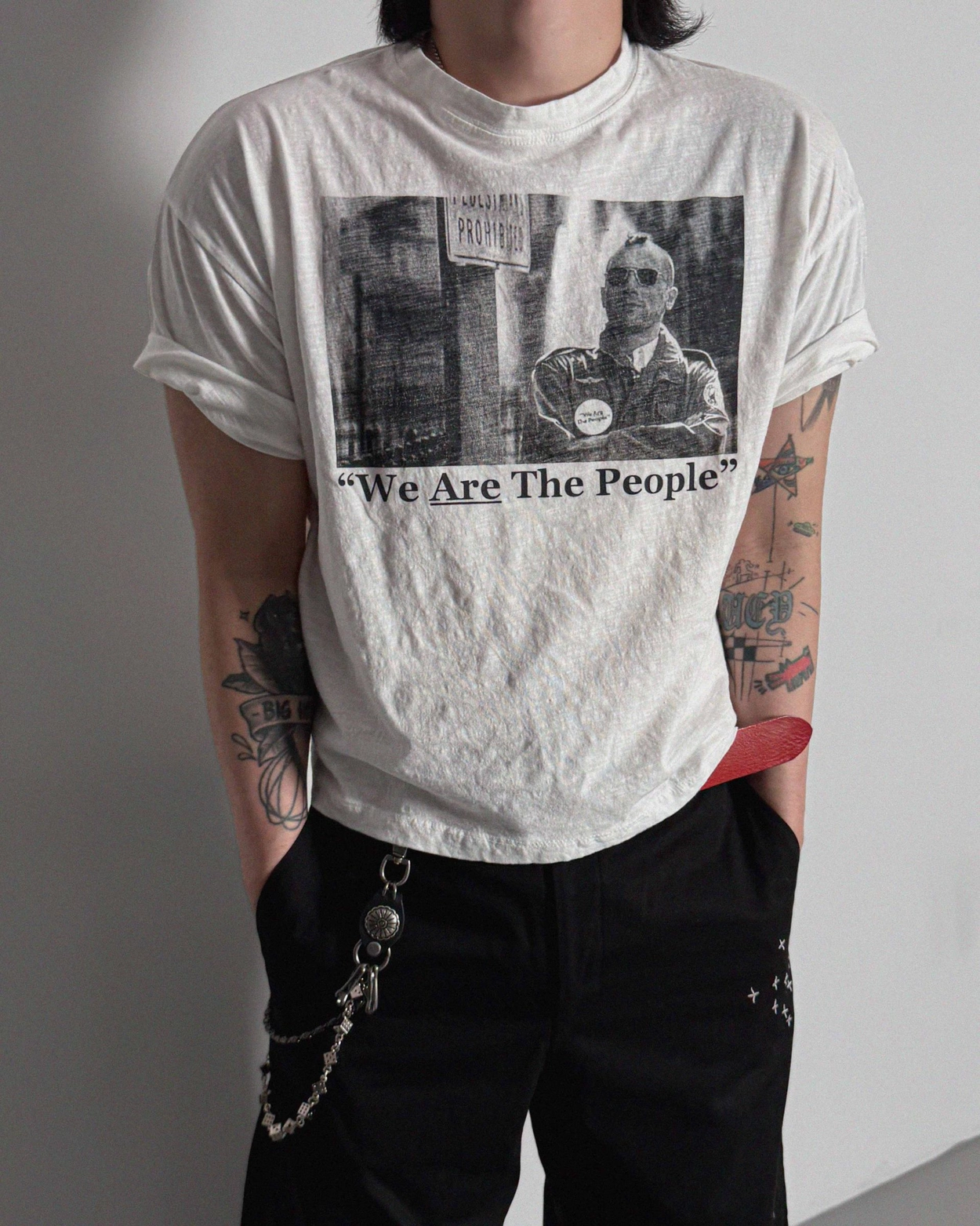 復古計程車短款半身T卹