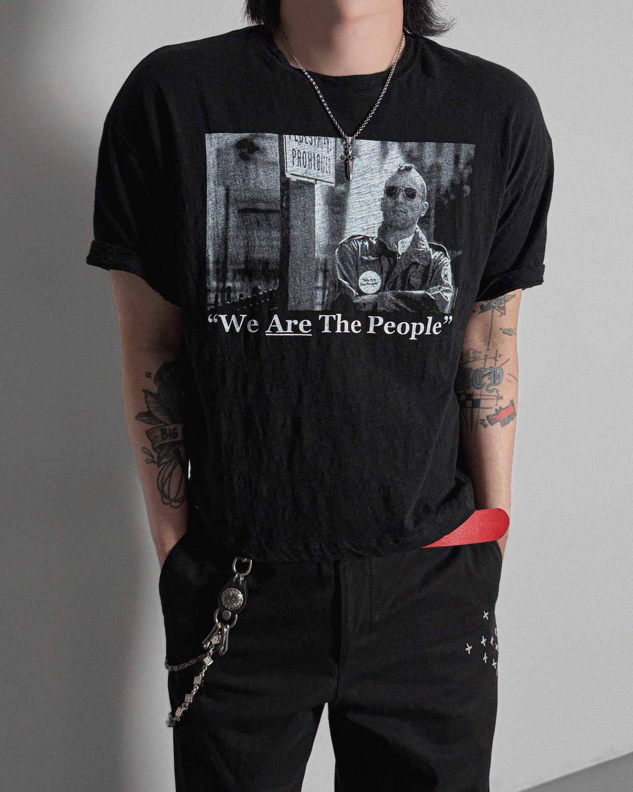 復古計程車短款半身T卹