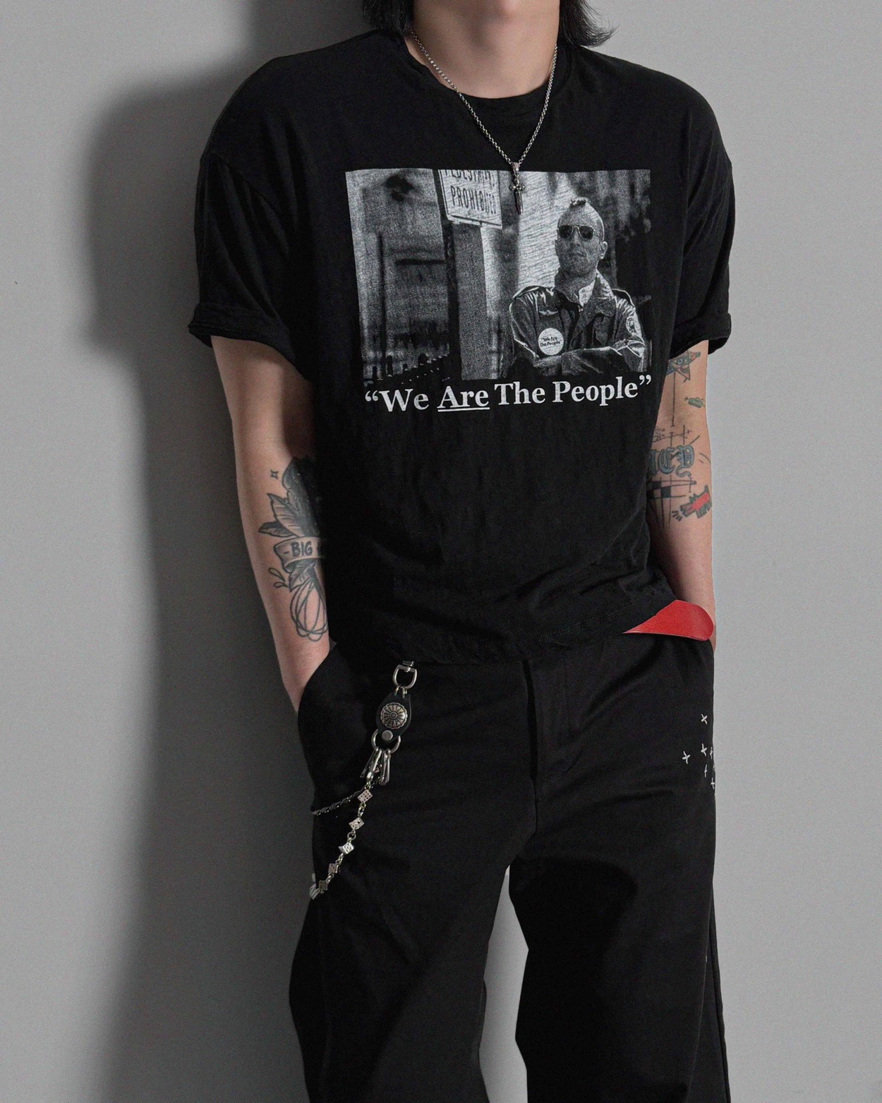 復古計程車短款半身T卹