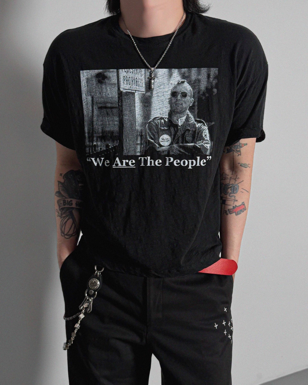 復古計程車短款半身T卹