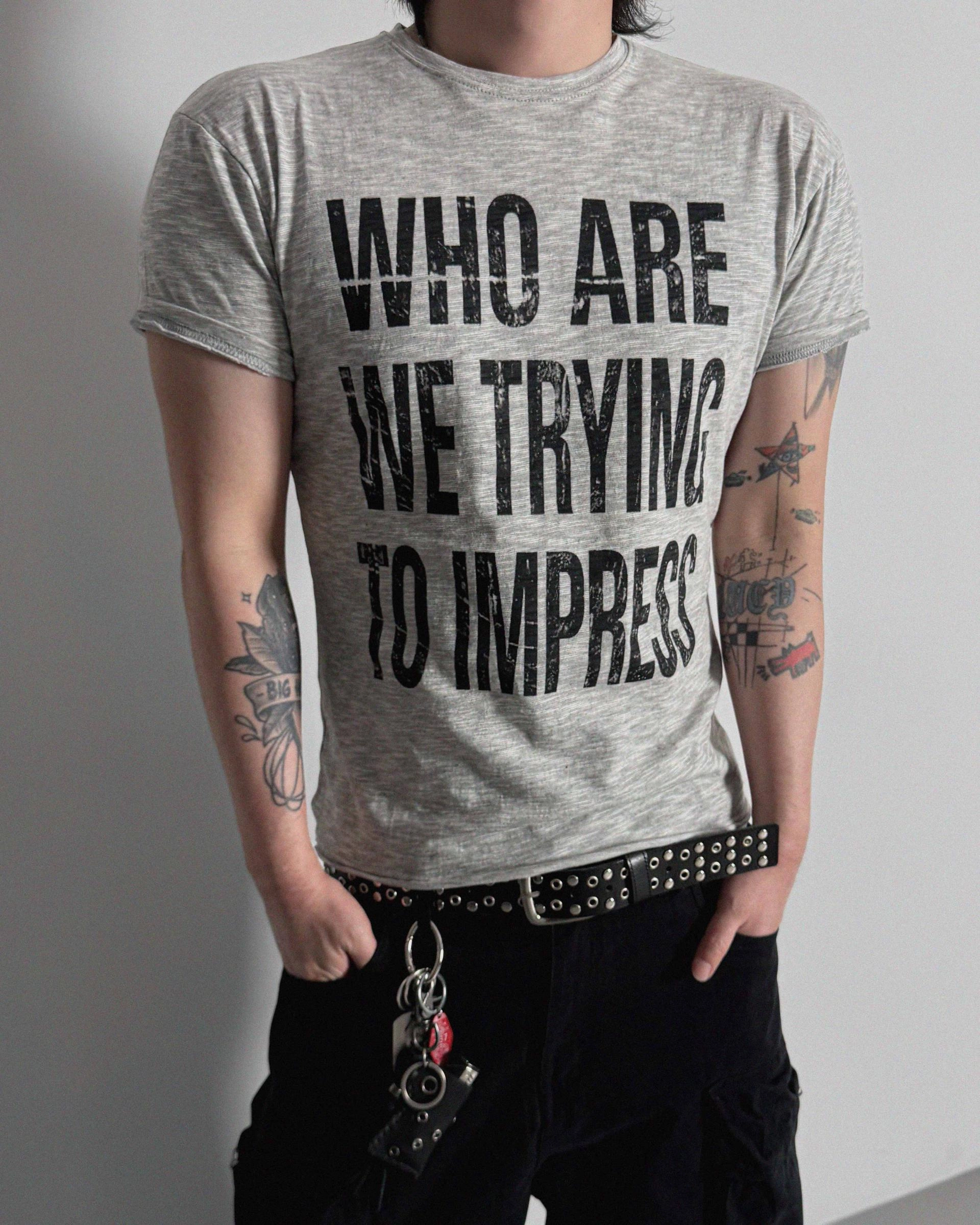 Impress slap muscle half t