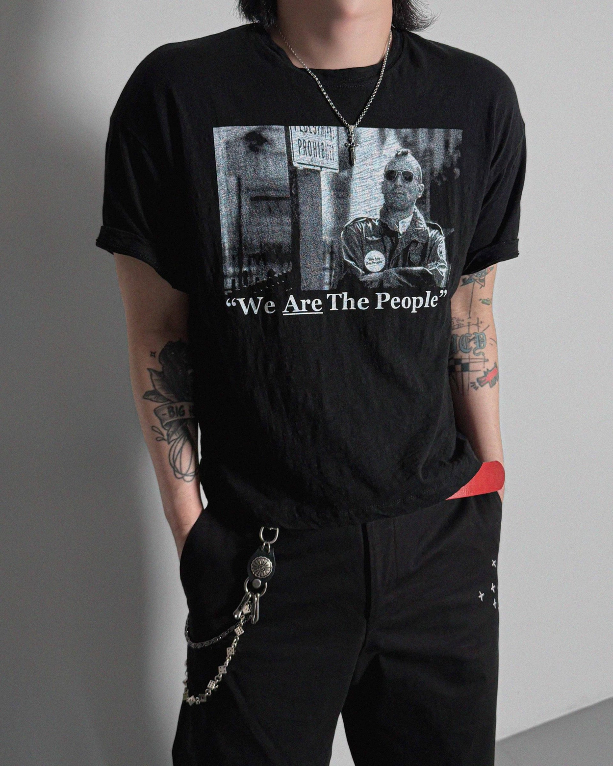 復古計程車短款半身T卹