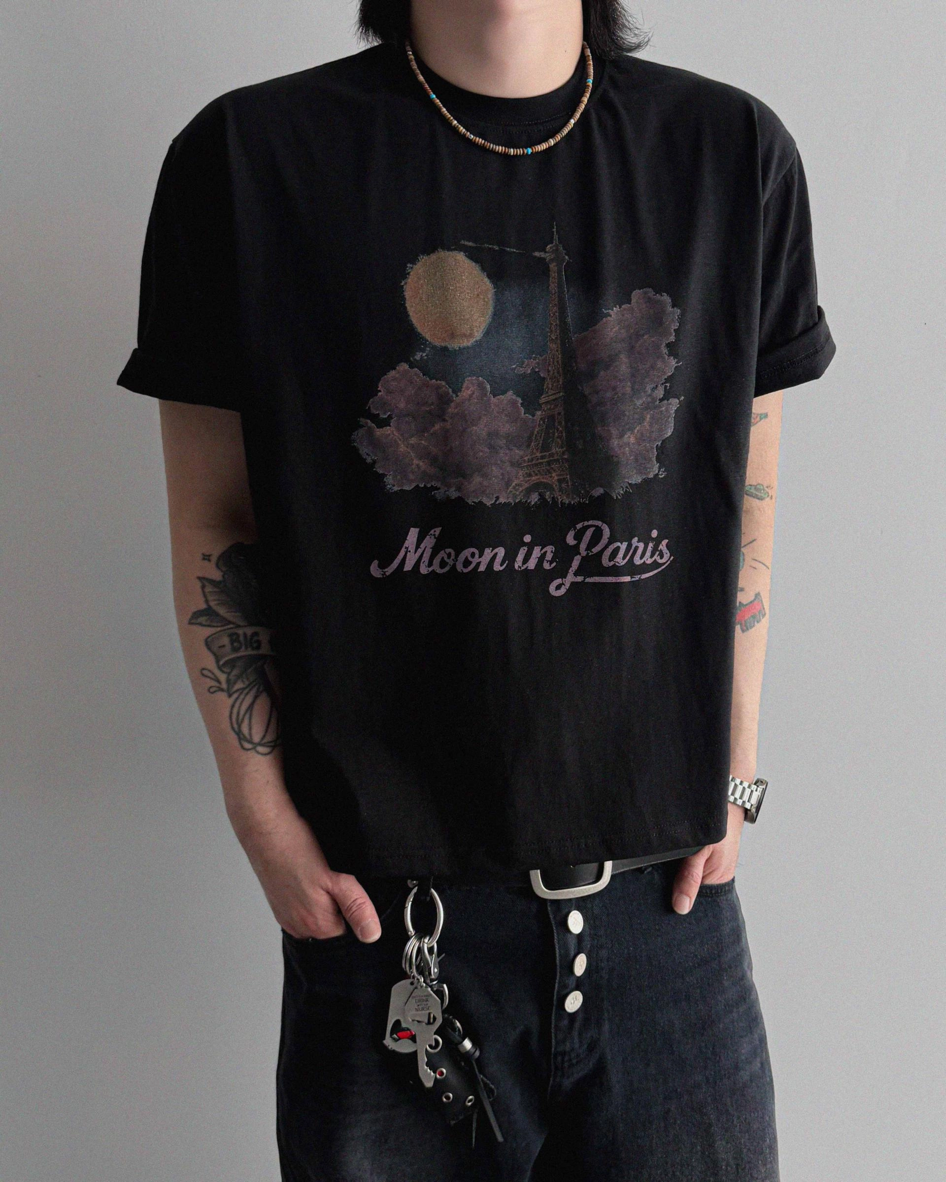Paris moon crop half t