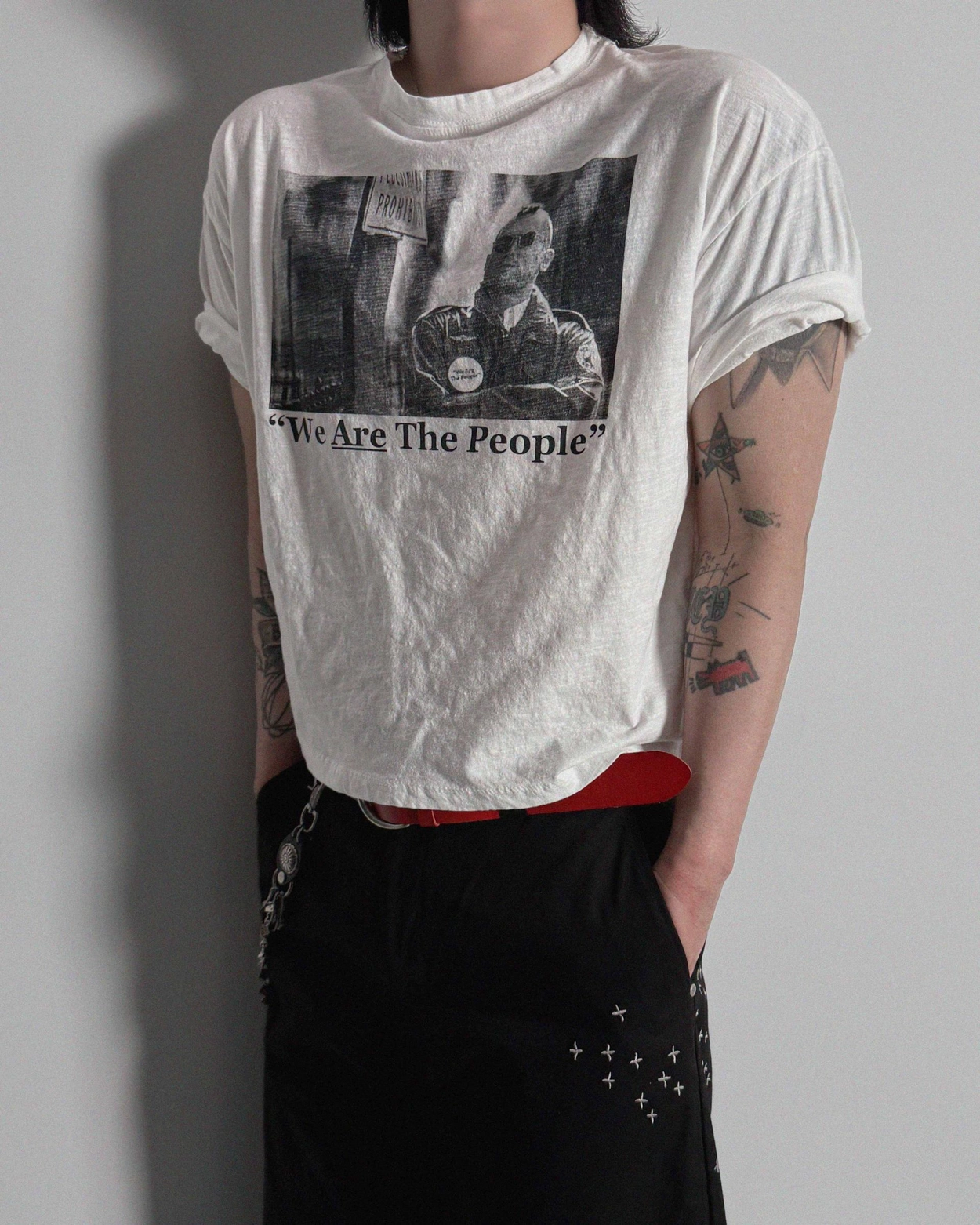 復古計程車短款半身T卹