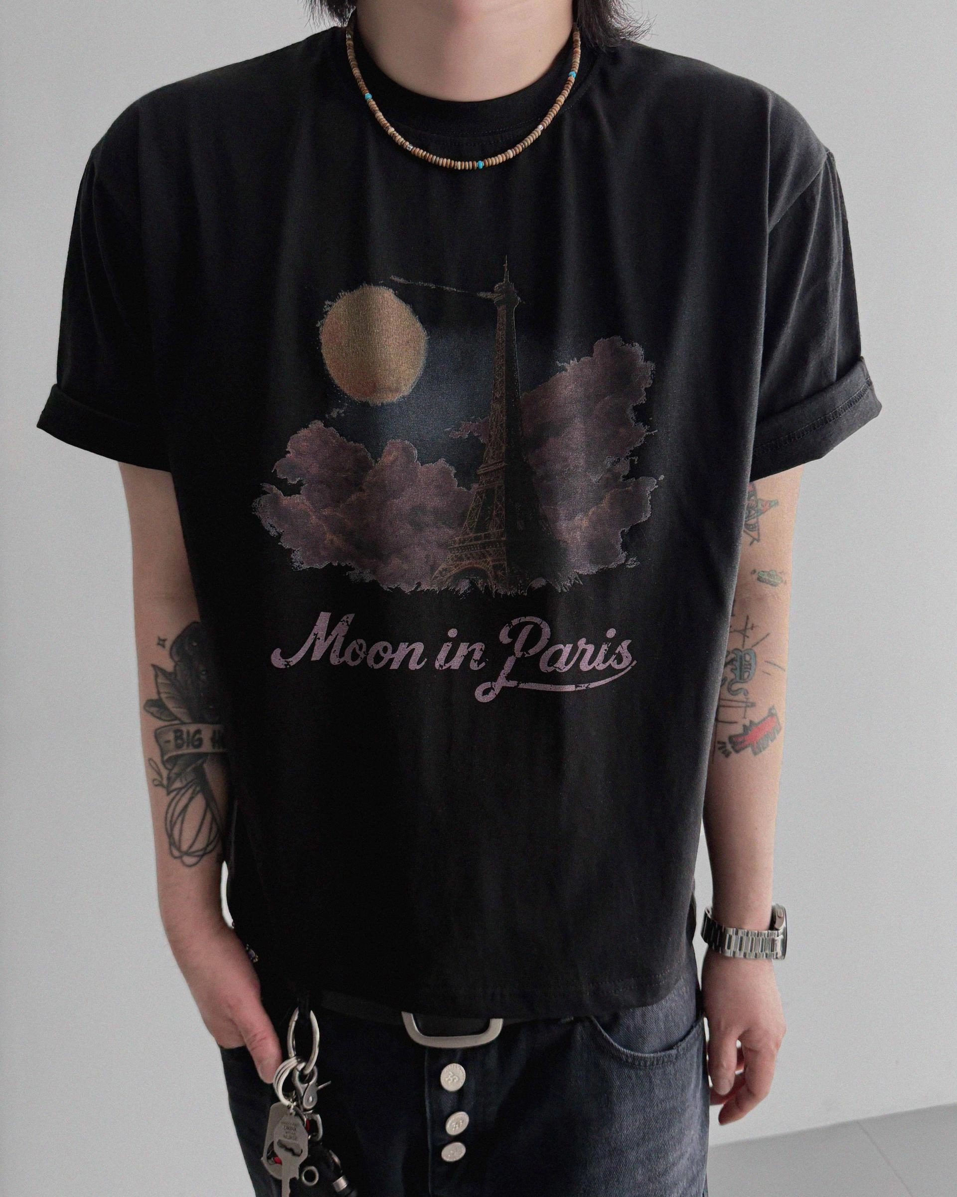 Paris moon crop half t