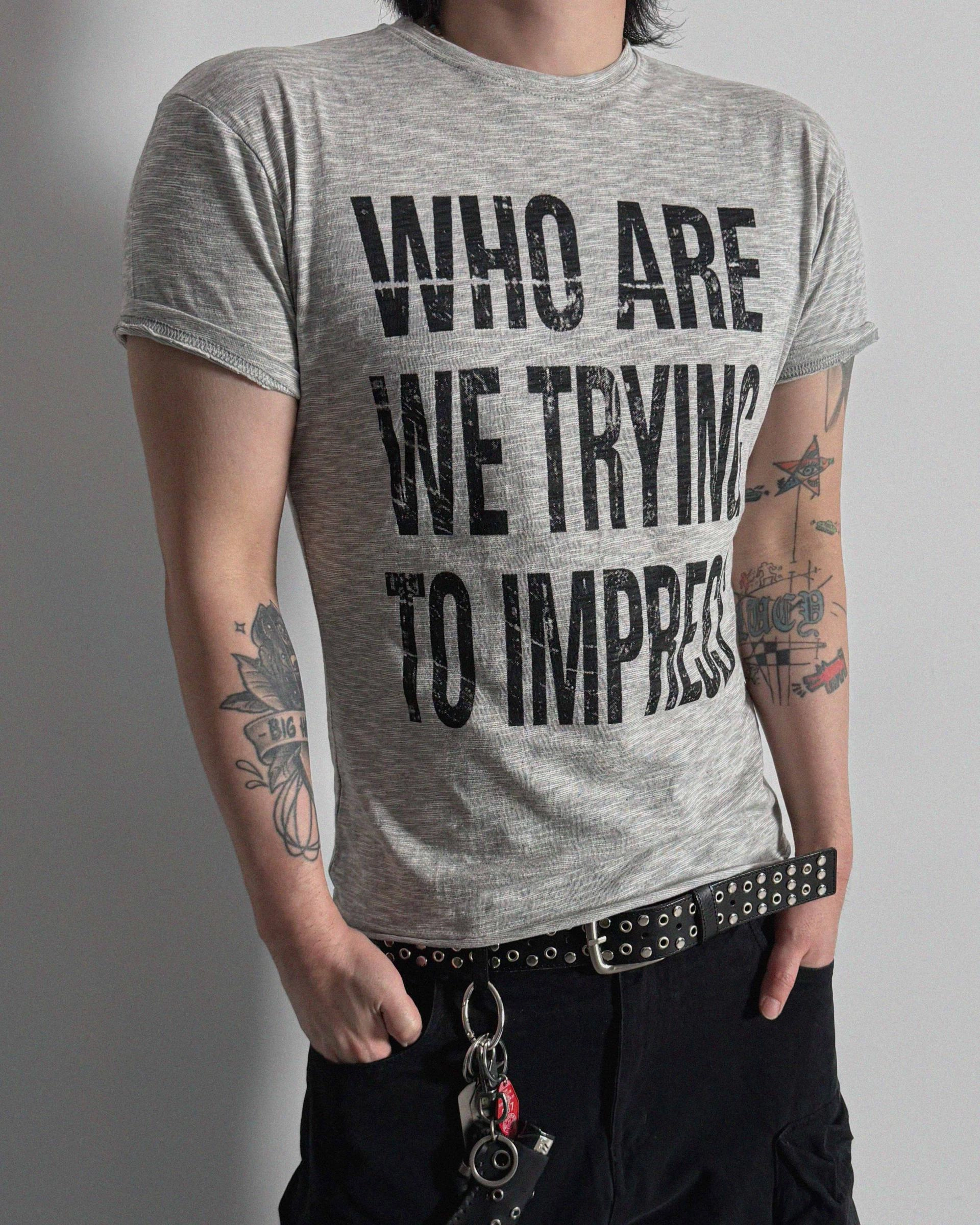 Impress slap muscle half t