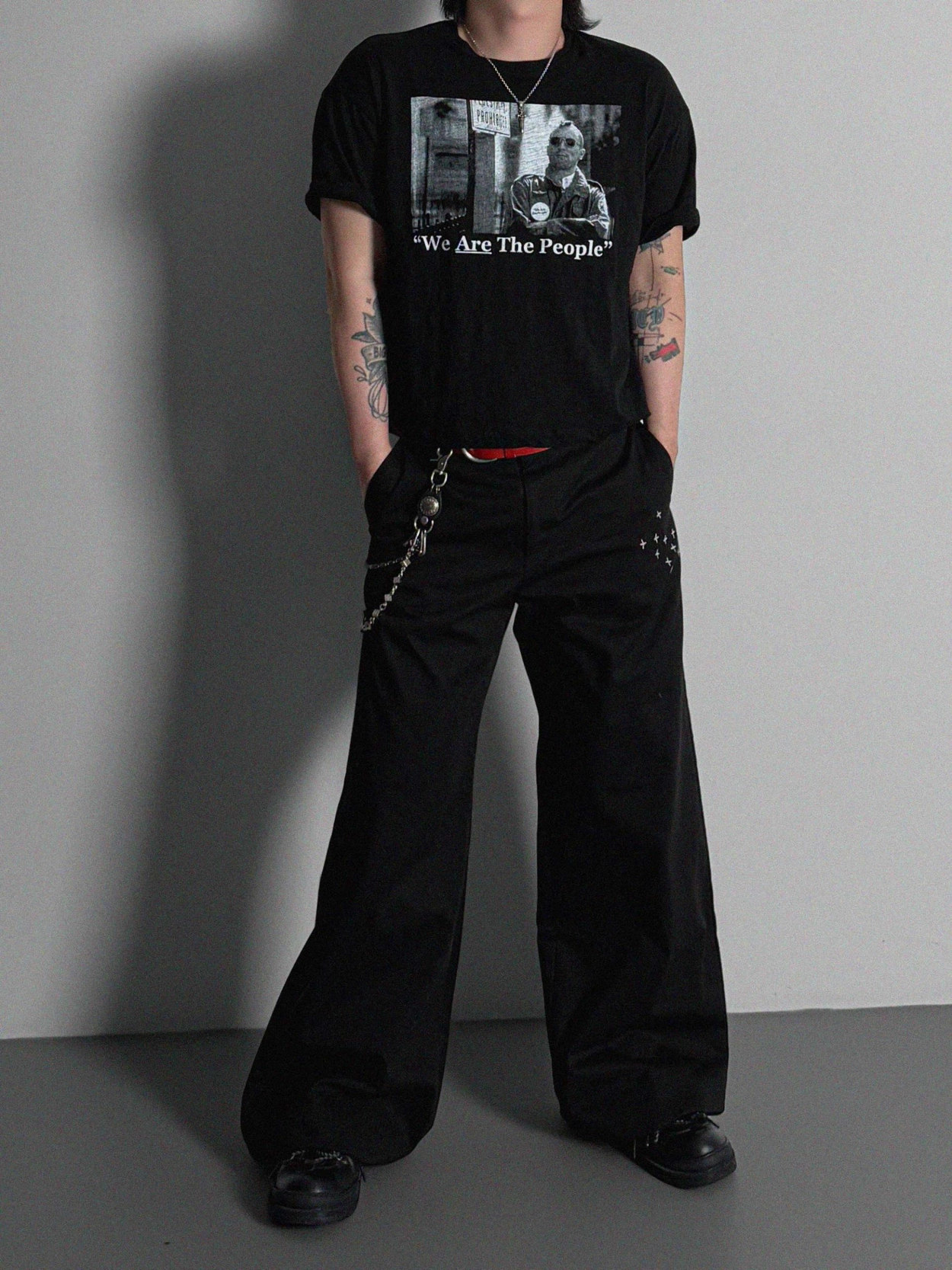 復古計程車短款半身T卹