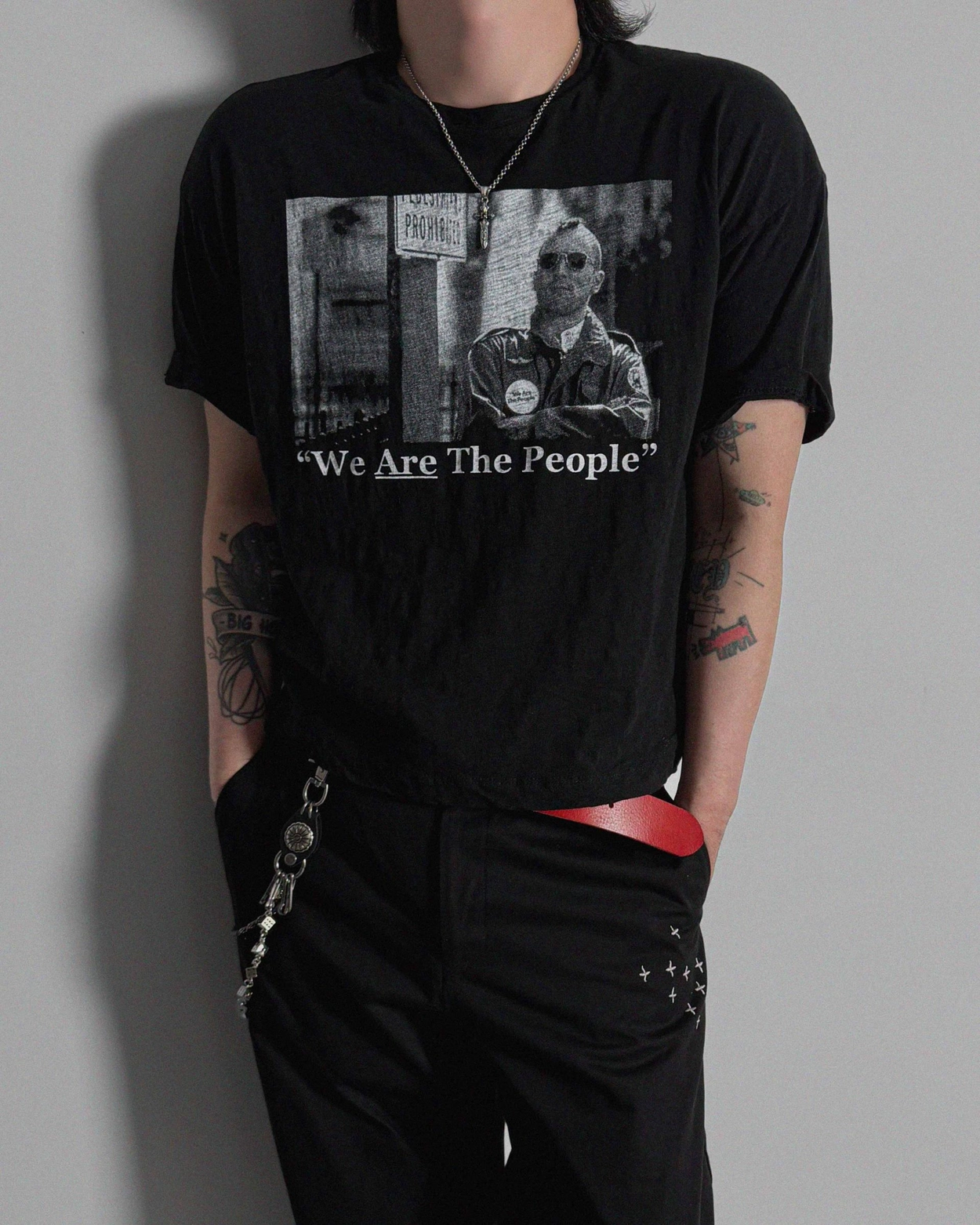 復古計程車短款半身T卹