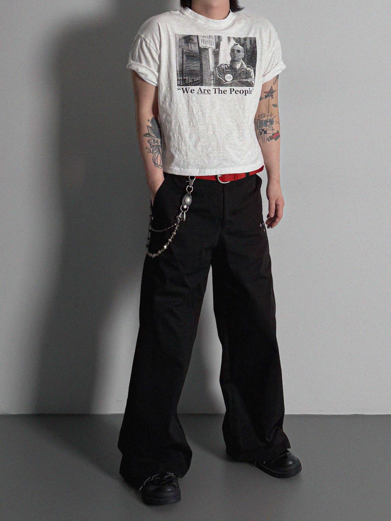 復古計程車短款半身T卹