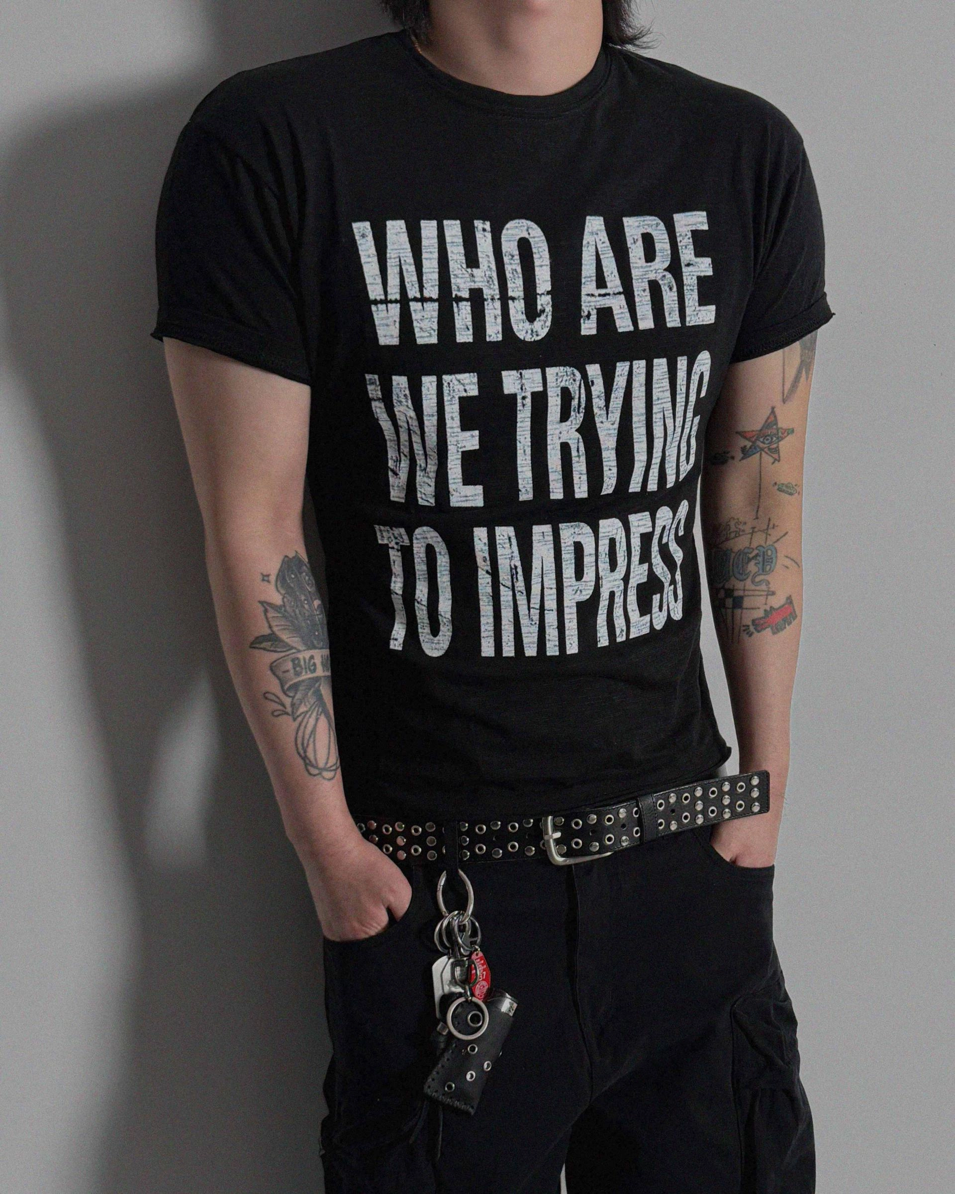 Impress slap muscle half t
