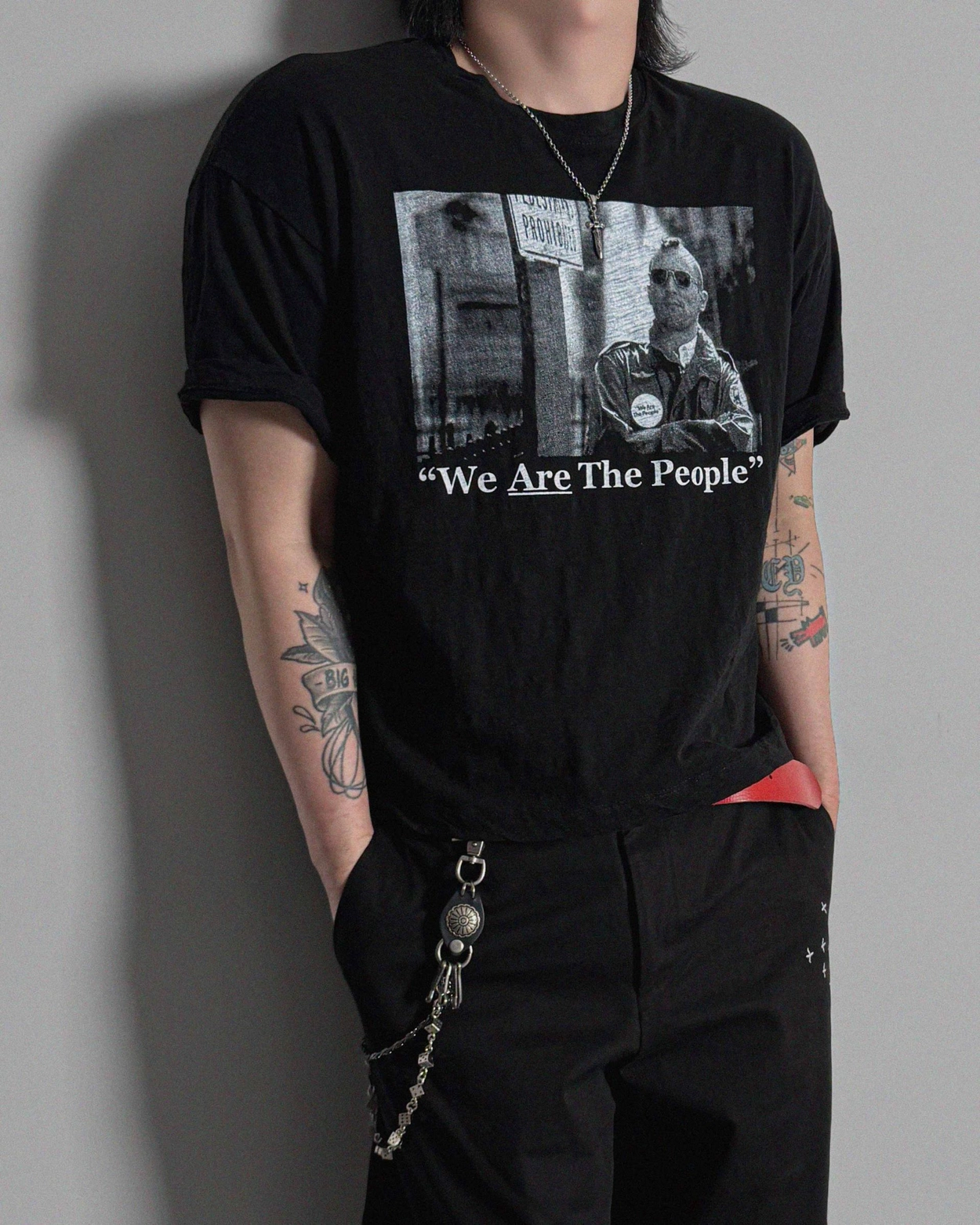 復古計程車短款半身T卹