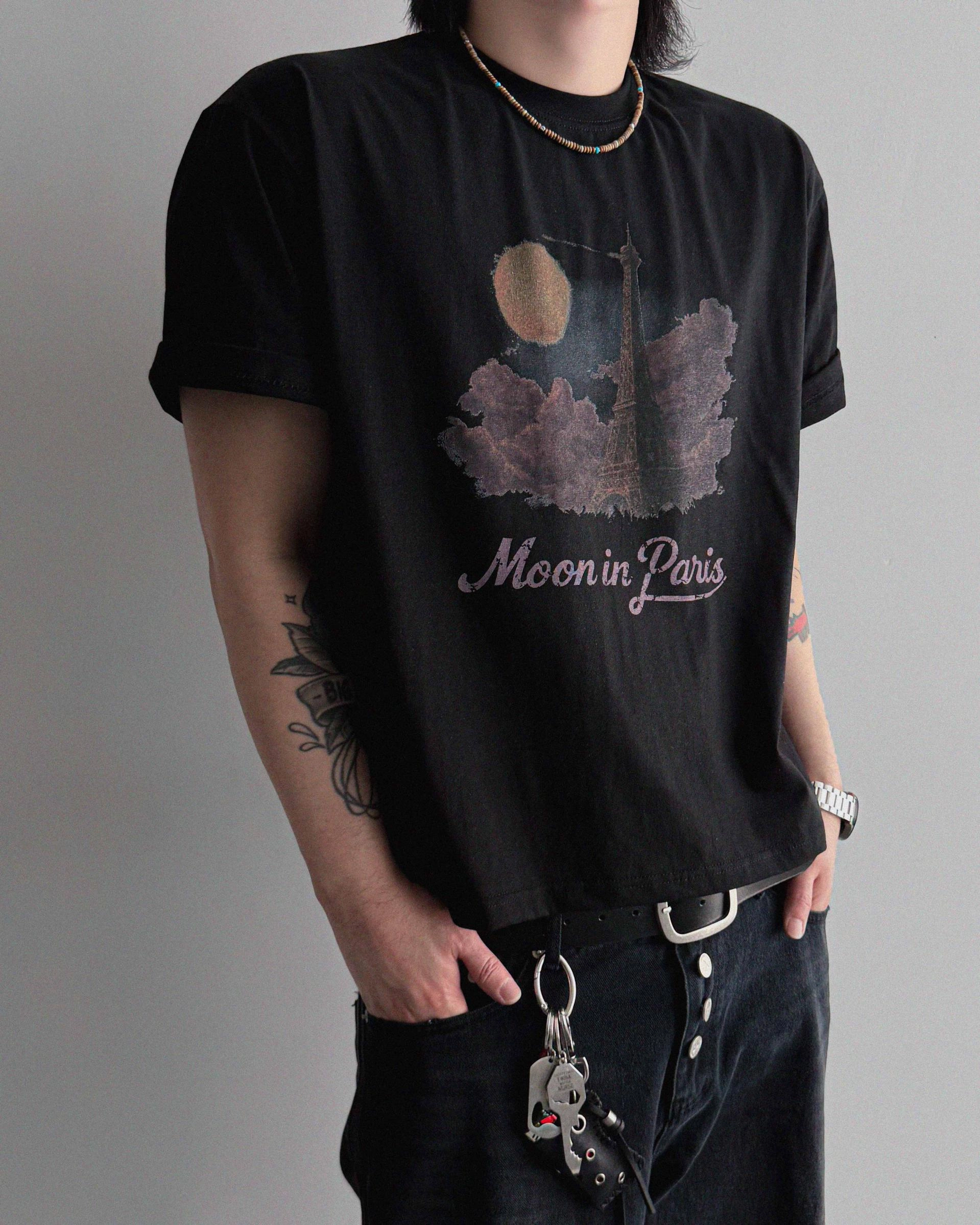 Paris moon crop half t