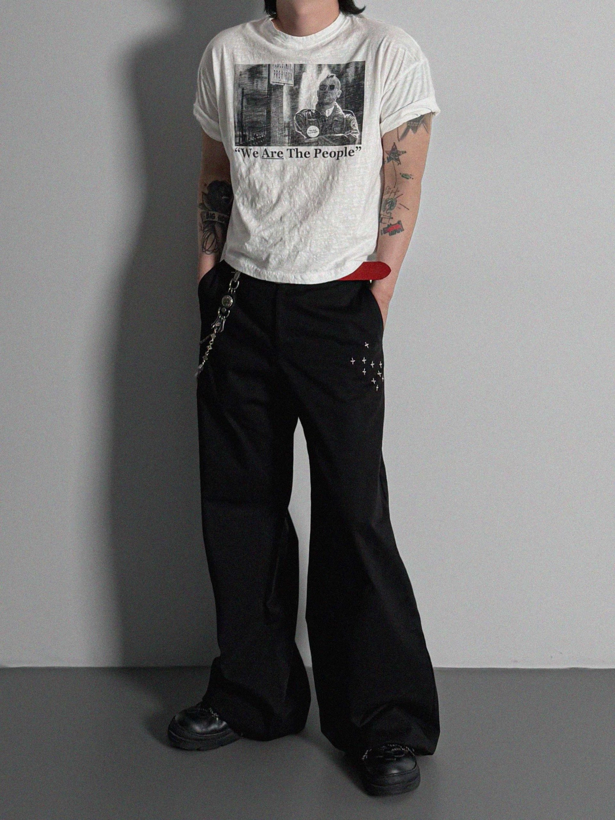 復古計程車短款半身T卹