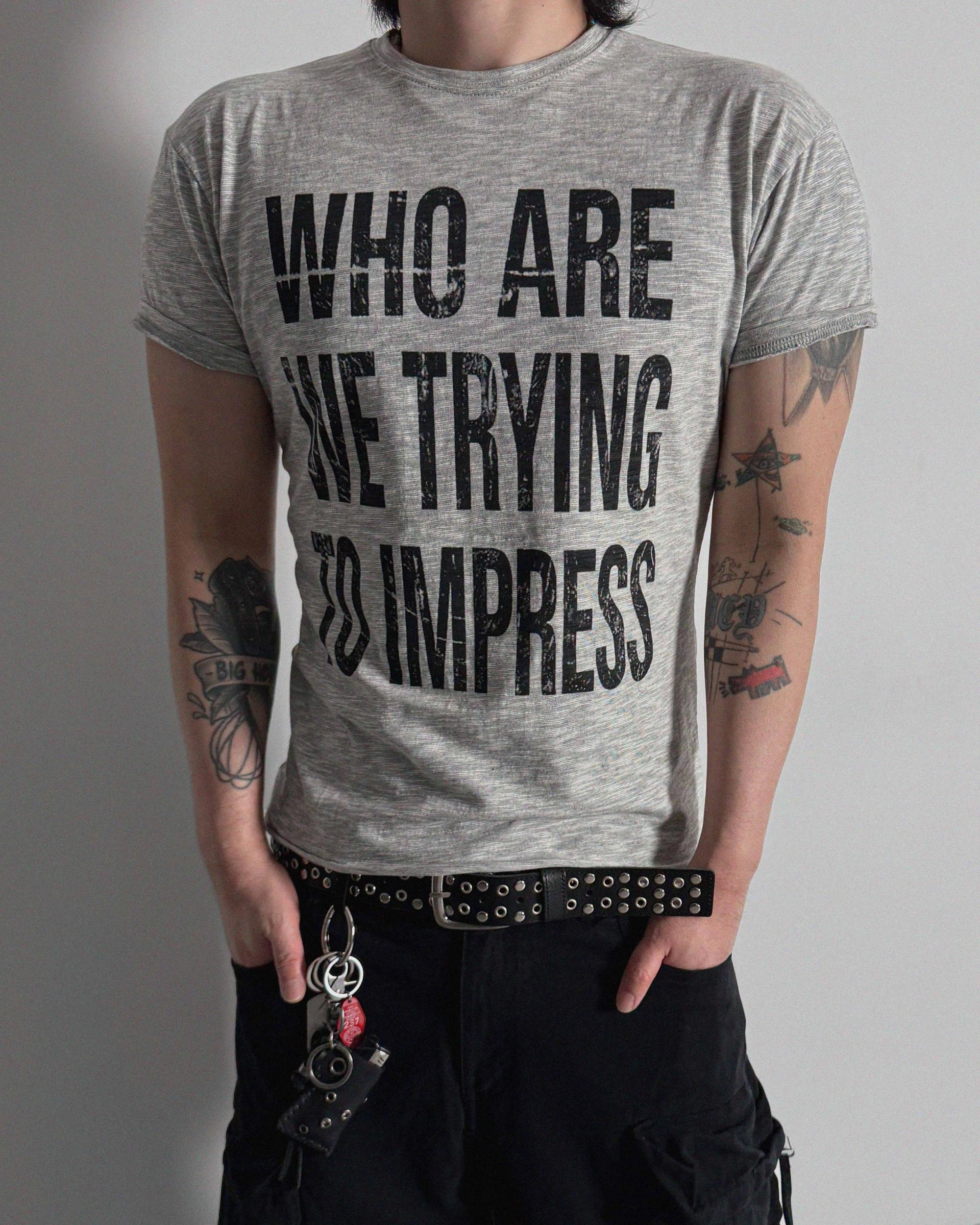 Impress slap muscle half t