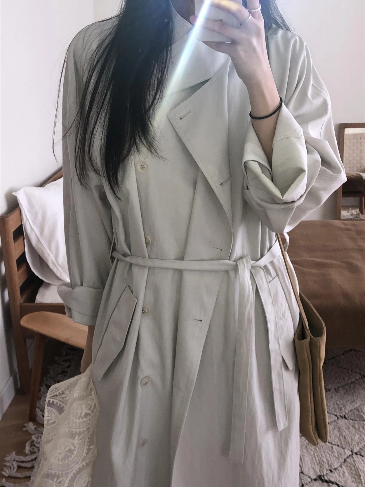 내추럴 트렌치 코트 (2 colors) 상세 이미지 101