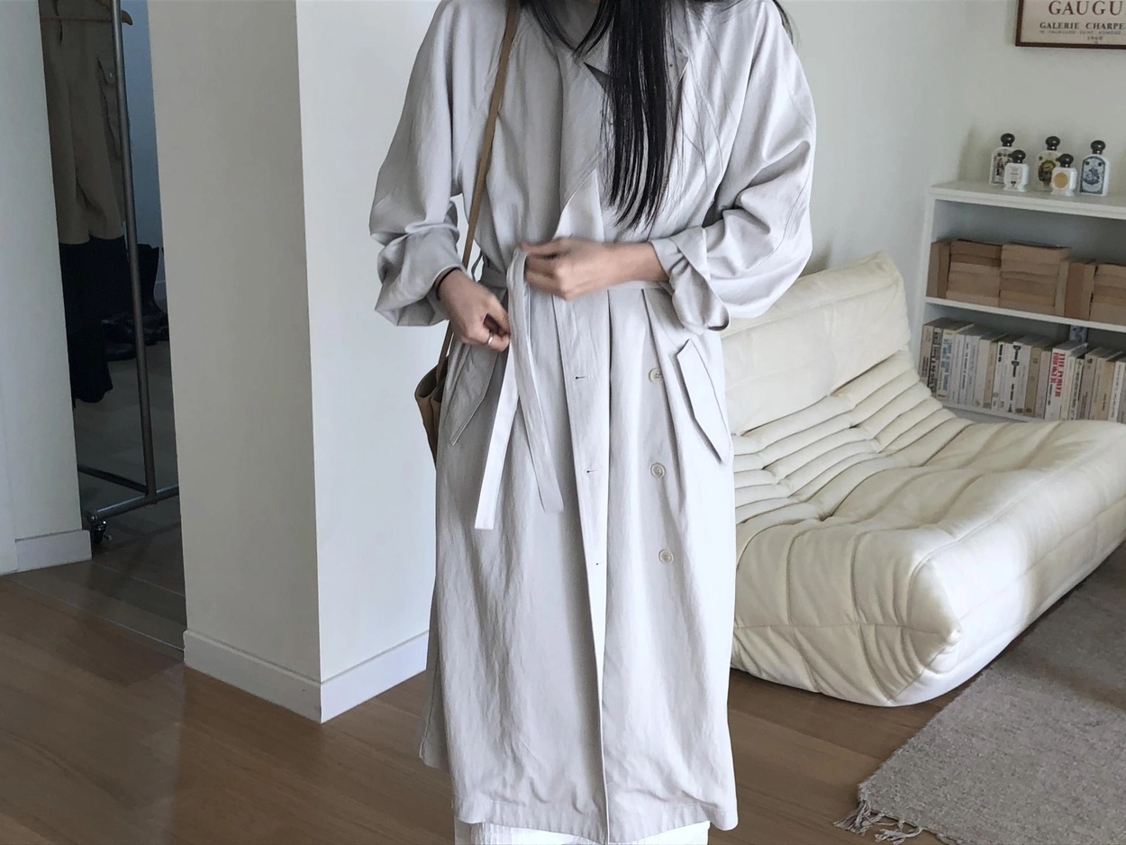 내추럴 트렌치 코트 (2 colors) 상세 이미지 99