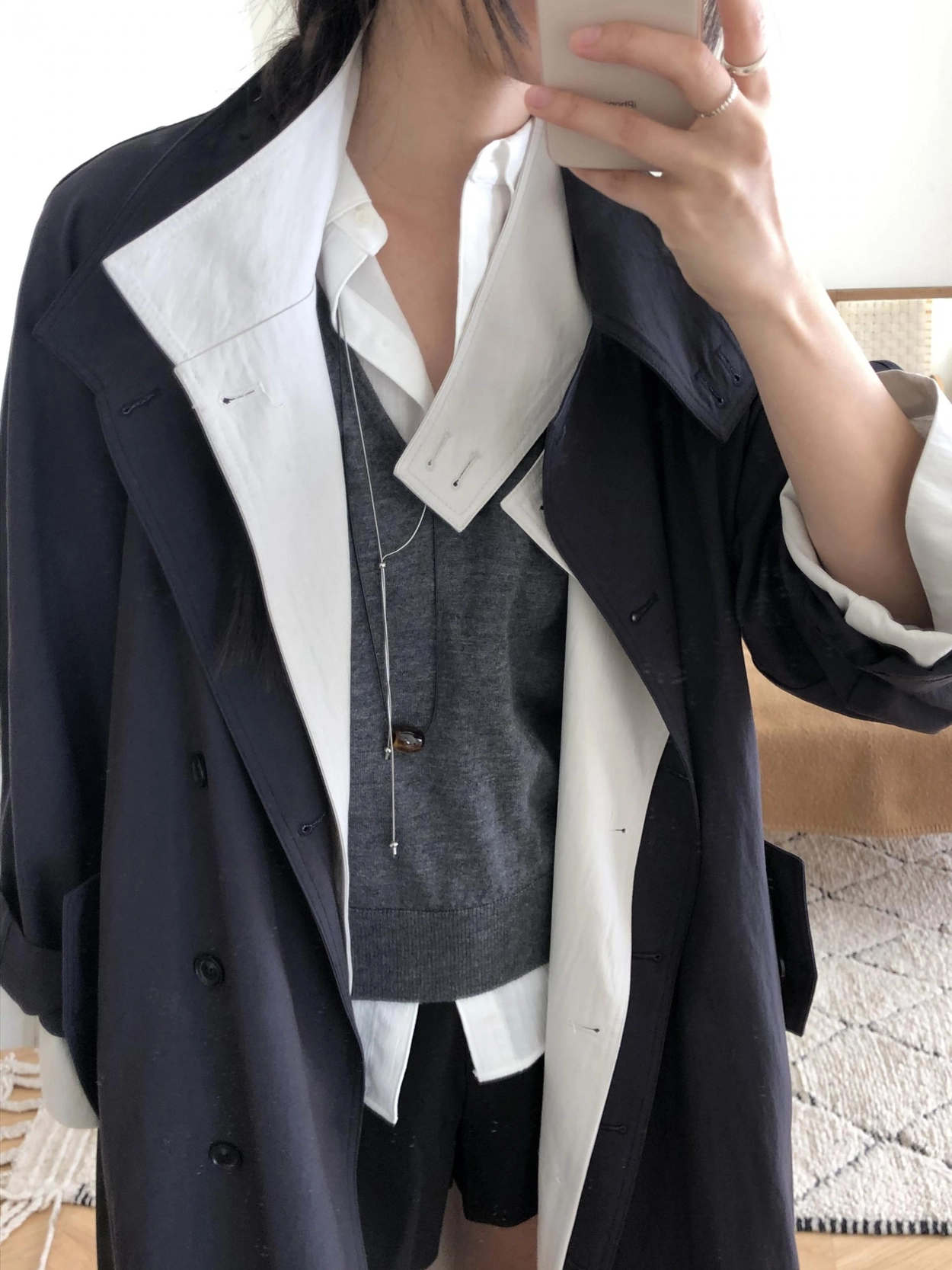 내추럴 트렌치 코트 (2 colors) 상세 이미지 45